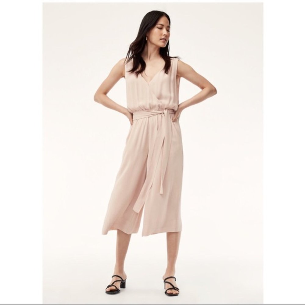 Blush Aritzia Maximillian Jumpsuit